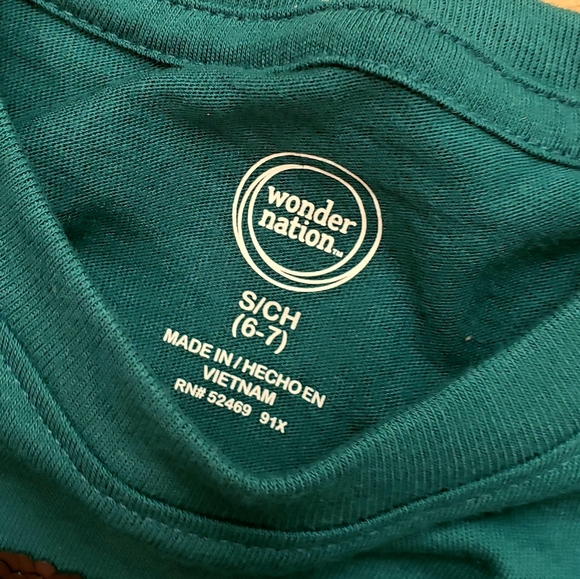 Sold- NWT Size 6 Long Sleeve Flip Message T-Shirt - Picture 4 of 4